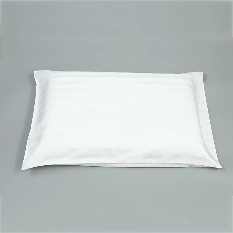 60% 棉 40% 涤纶白色枕套标准尺寸 200 线数枕套的酒店