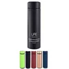 500ml powder coated insulated tumbler stainless steel tea drinking mug mobile control water bottle VR-VFB2-699