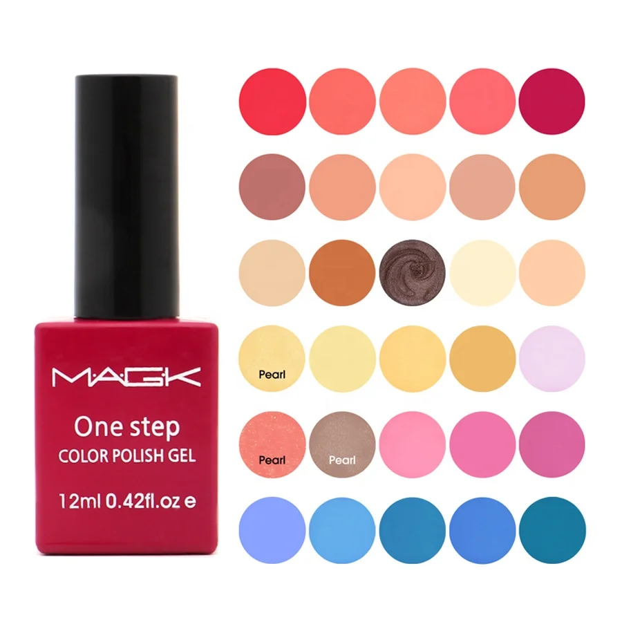 

RTS MAGK ONE STEP No.020 Christmas sale nail products uv gel nail Russia hot sale private label color gel polish gel paint., 96 colors