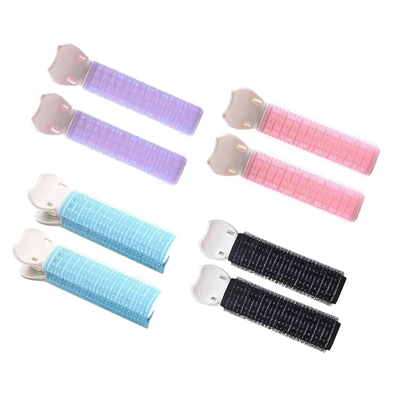 

Factory Direct Sale Self Grip Volumizing Hair Root Clips Multicolor Volumizing Roller Clips Diy Styling Tools for Girls