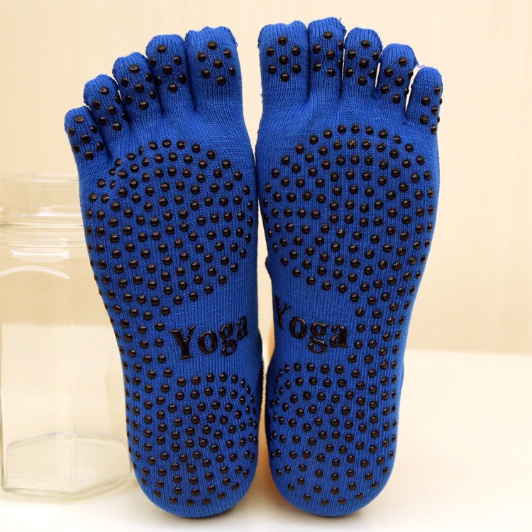 

Custom slip - resistant 100 cotton floor neoprene yoga socks, Choose picture