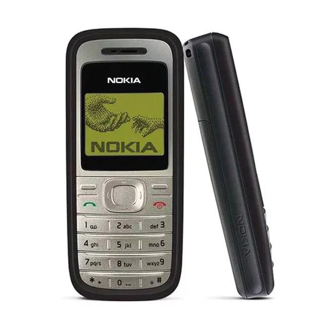 

For Nokia 1200 mobile phone GSM Original Refurbished Keyboard Muti-Language unlocked cell Phone