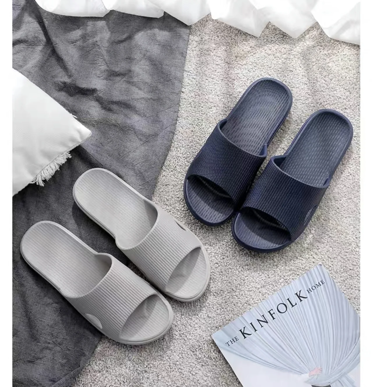 

High Quality RTS 2021 Summer Sandals Men Sandals Flip Flop Outdoor Indoor Slides
