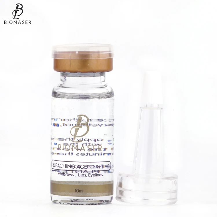 

Biomaser 10ml Tattoo Microblading Bleaching agent in time tattoo corrector Permanent Makeup Pigment Removal Accessories