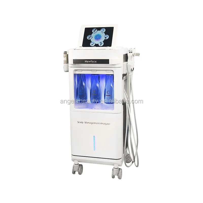 

WX4 Professional Japanese Facial Integrated Skin Management Instrument Analyzer Hydrogen Oxygen Salon Use, White