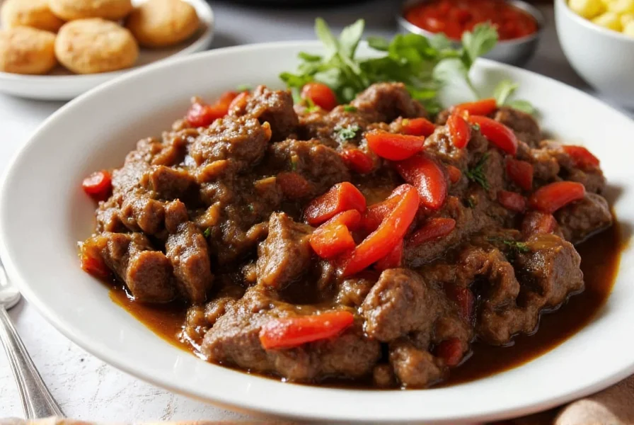 Perfect Pepper Steak Crock Pot Recipe (Easy & Tender)