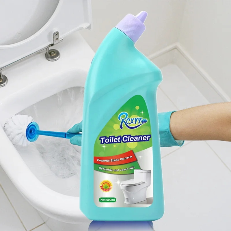 

Lasting Fresh Smell Strong Stain Removal Bathroom Floor Detergent Liquid Toilet Bowl Cleaner, Green