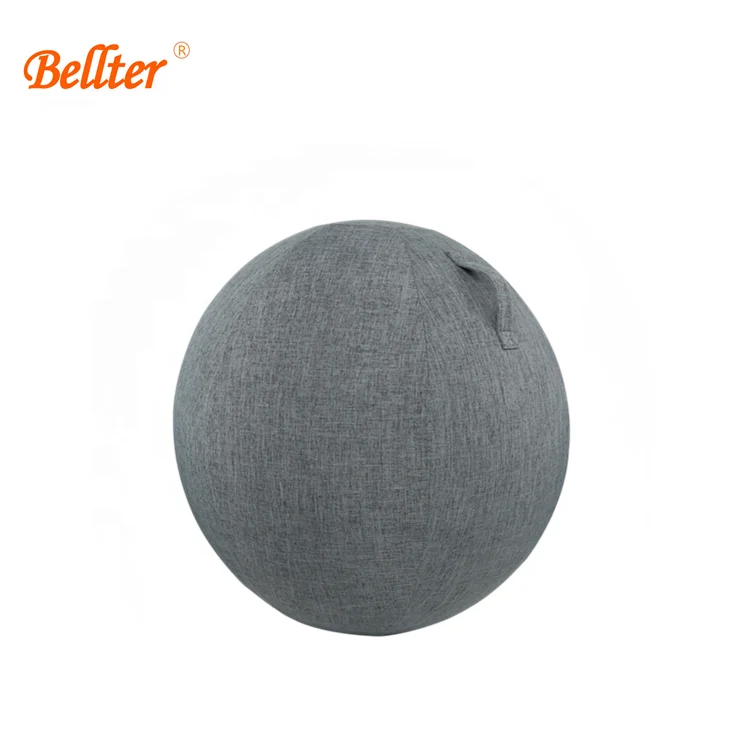 

75cm Balance Smooth Stretching Yoga Ball Cover with Handle