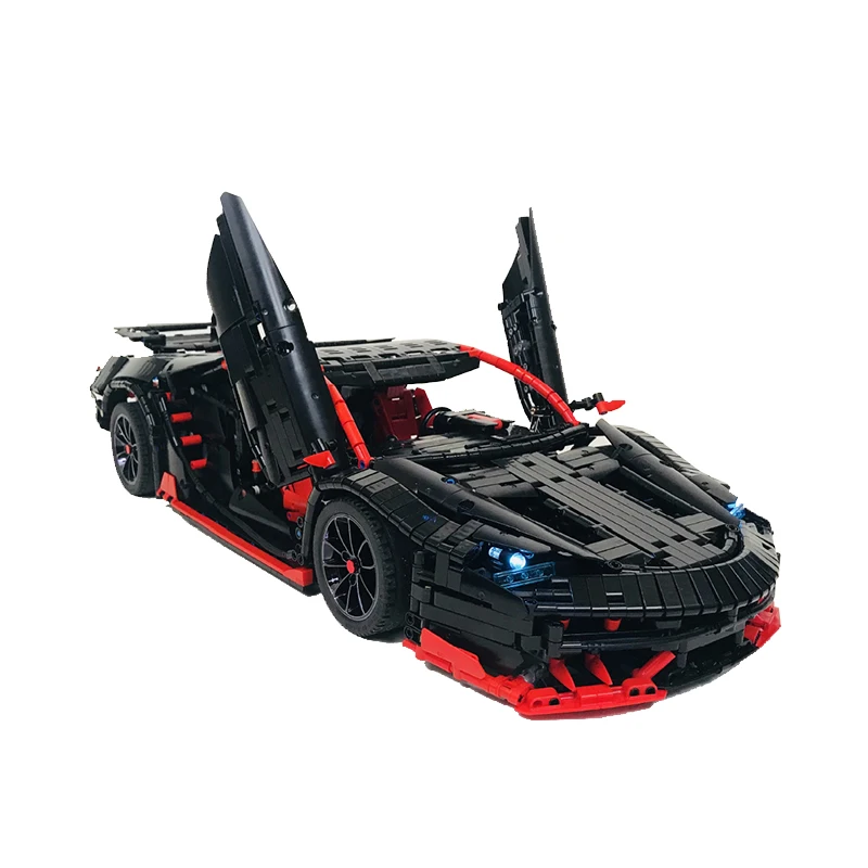 

BuildMOC Set Lambor Centenario Super Sport Car Toy For Kids, Multi
