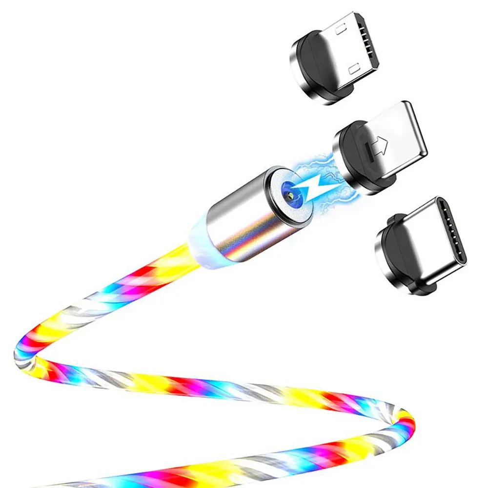 

Best selling products most selled products magnetic charger charging cable, White , blue , green , pink