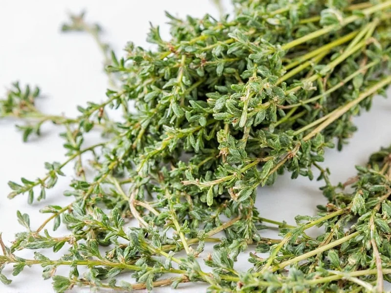 How Much Fresh Thyme Equals Dried: Simple Conversion Guide