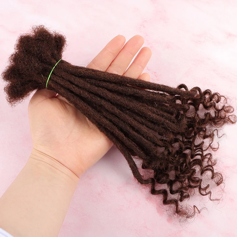 

Vastdreads human hair dreadlock vendors human hair dreads curly ends 100 dread locs with curly ends, Natural hair color