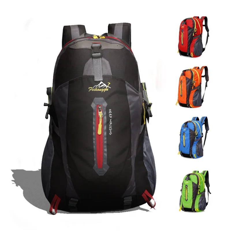 

wholesale custom Travel Waterproof Mountaineering sports bag large capacity outdoor backpack men's and women's travel sports