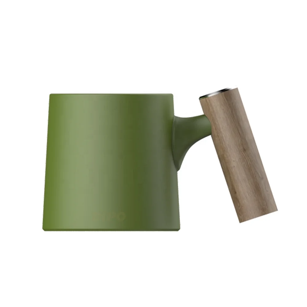 

DHPO matte green china hand made ceramic coffee mugs