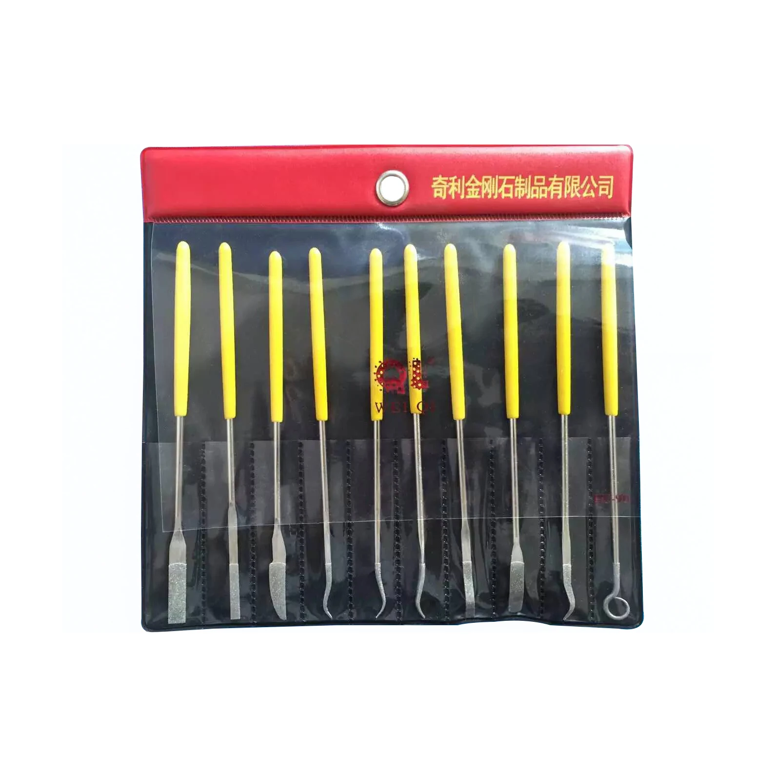 

QILI Diamond Bent Files BF-90 10 pcs/set