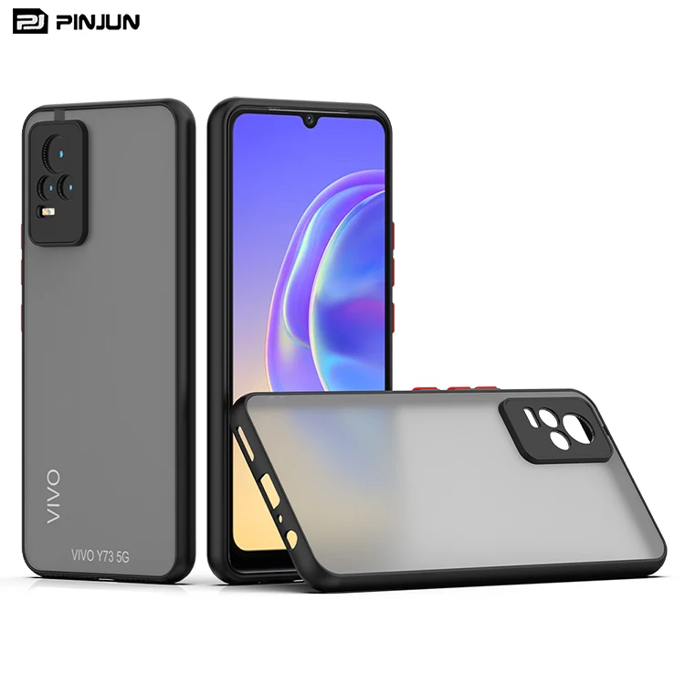 

Matte PC TPU Luxury Shockproof multicolor Camera Lens Protection Phone Case