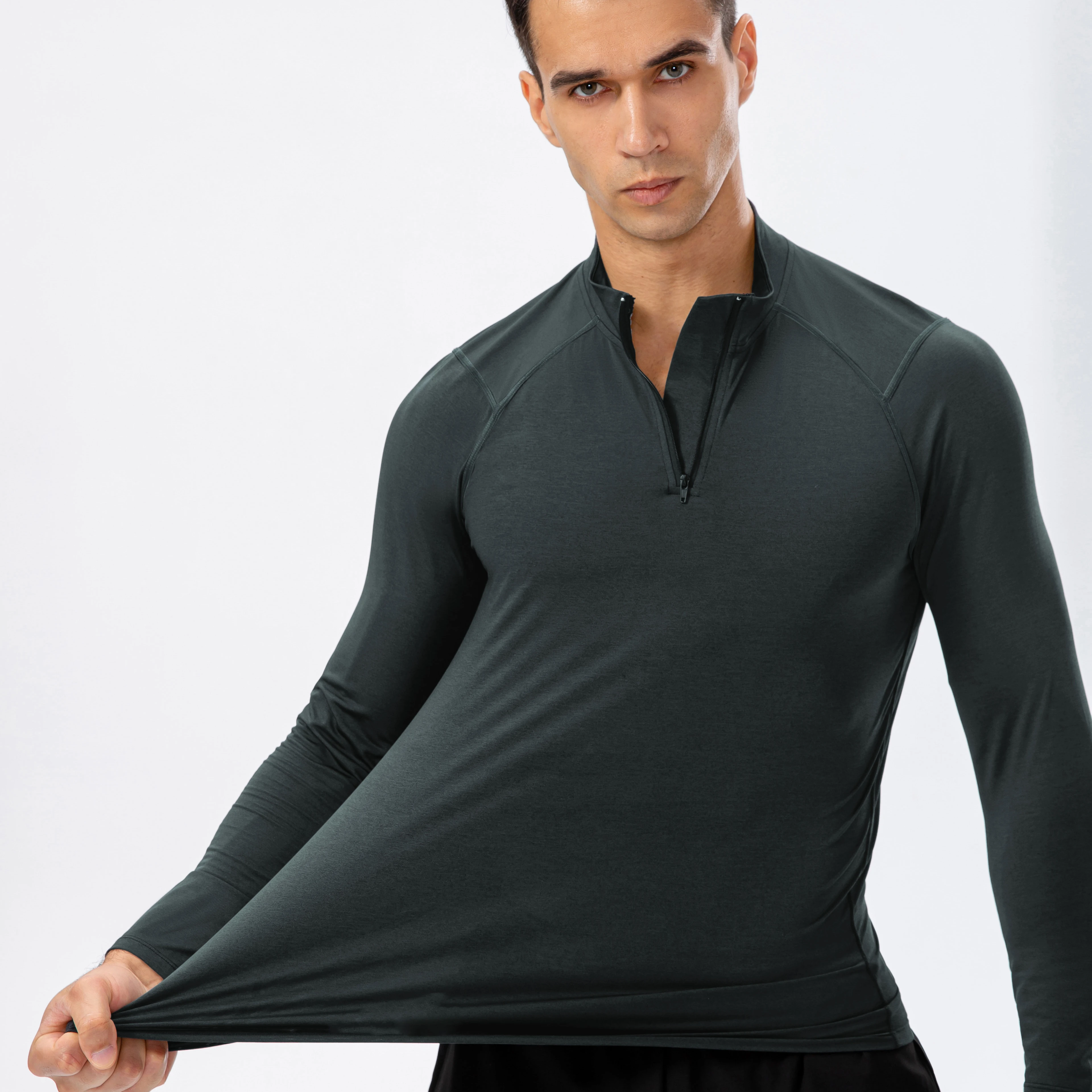 

Gym wear Fitness Compression Workout T Shirt Yoga Running T Shirt Men Sports Wear