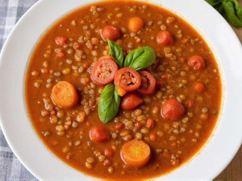 Authentic Italian Lentil Soup Recipe: Traditional Method