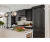Factory Directly custom made solid wood kitchen cabinets with eating bar