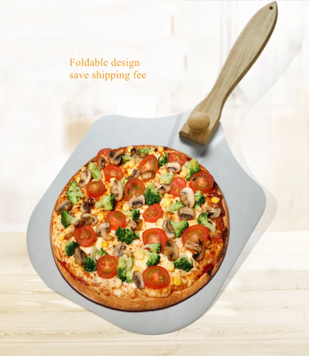 

cheap good quality Aluminum pizza peel in box