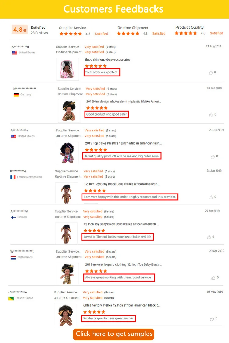 Customer feedback