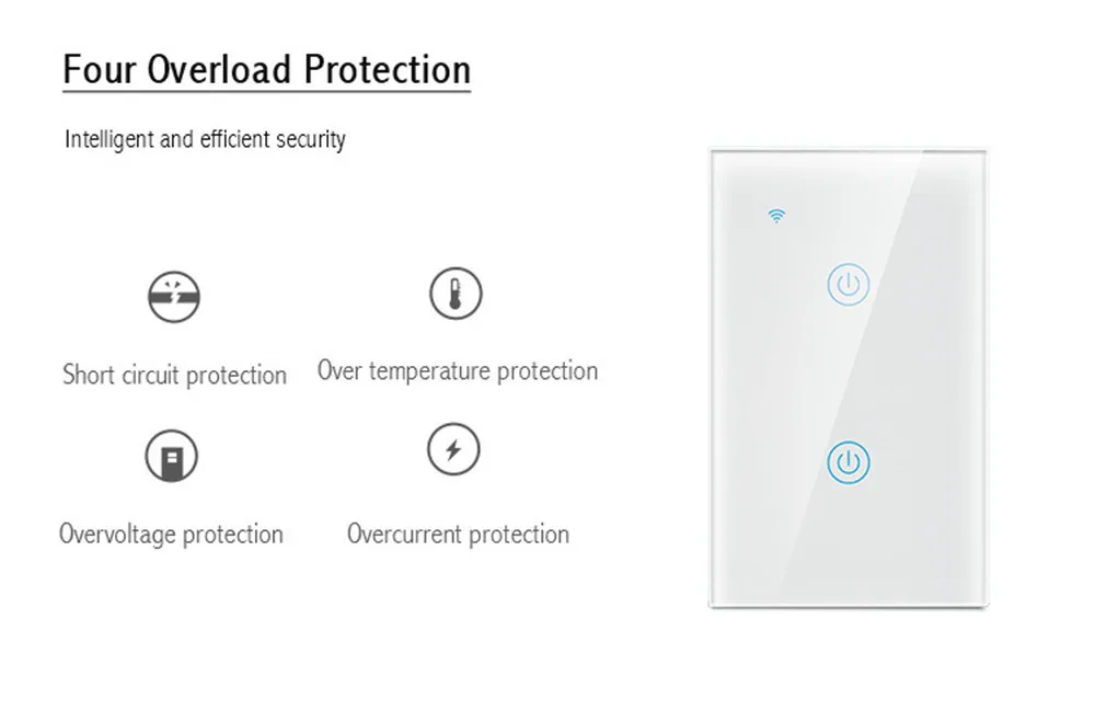 Weiwo Zigbee Remote Wall Touch Switch without N line 1/2/3 Gang Glass Panel light Switch with aluminum frame smart home Uemon - ANKUX.COM