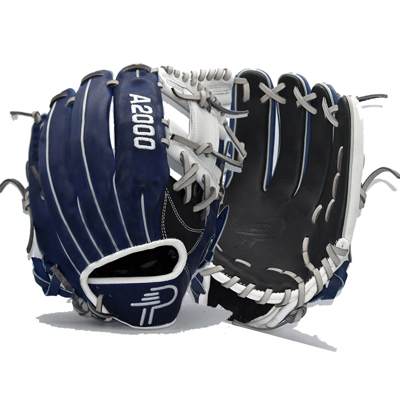 

high quality cowhide leather baseball gloves or softball gloves custom professional kip leather A2000 Gloves