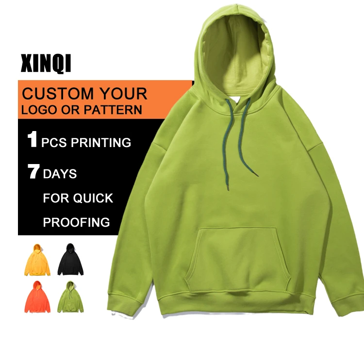 

XINQI OEM/ODM couples hoodies unisex cotton long sleeve hoodie