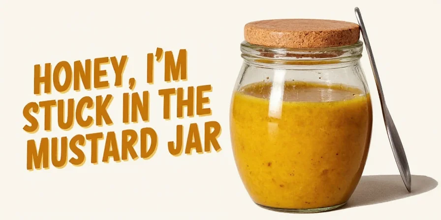 Homemade Honey Mustard Jar