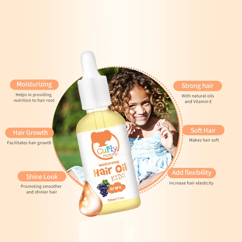 

Curlymommy Sultfate Free Nourish Scalp And Reduce Fragility Organic Hair Growth Oil For Kids Without Alcohol