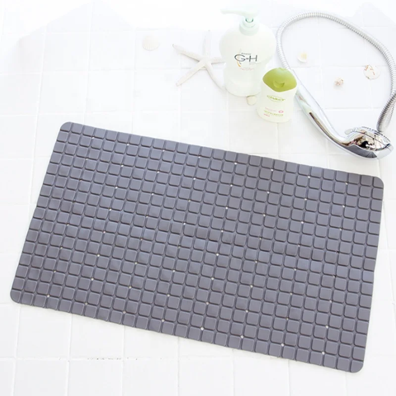 

Household Hotel Bathroom Custom Size Anti Slip Long PVC Bath Mat, Custom color