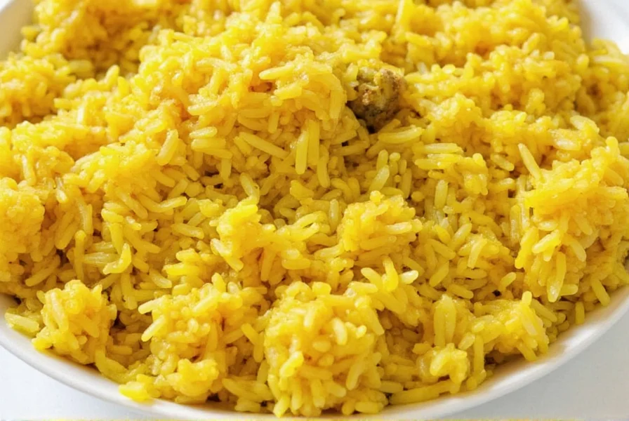 saffron rice dish