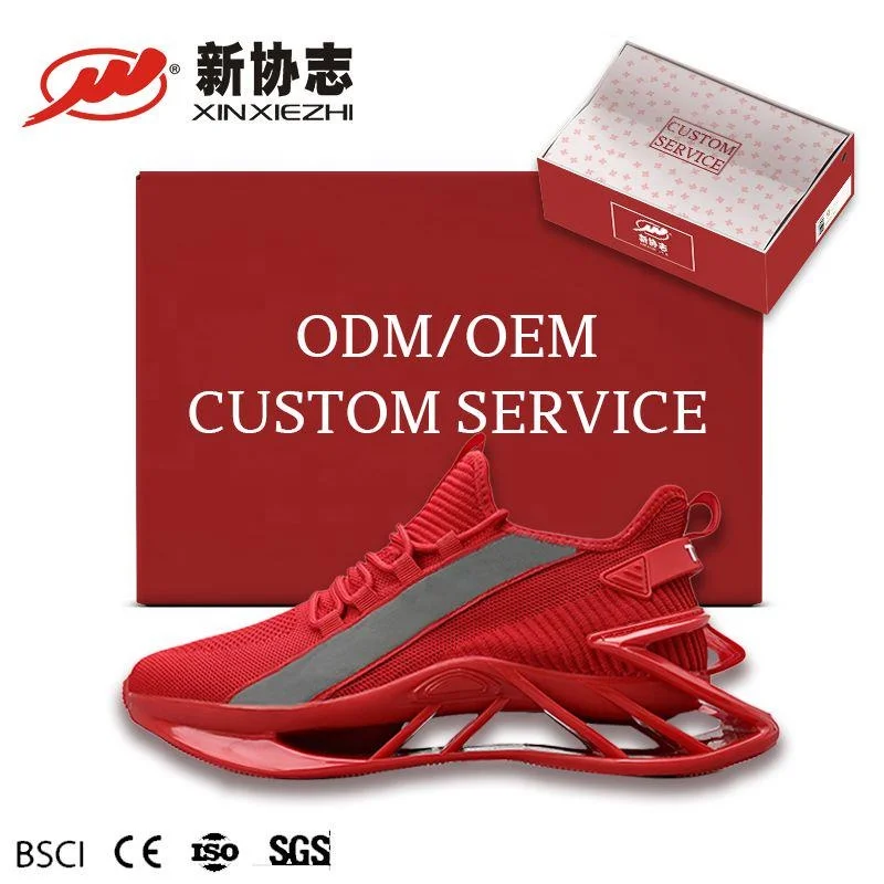 

Xinxiezhi Zapatos Casual Shoes Manufacture OEM Fashion Male Sneakers Custom Breathable Men Sports Flying Shoes