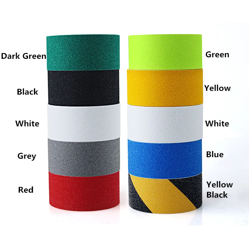 Waterproof Yellow Black Free Sample 2" Anti-Slip Tape Anti Slip Outdoor Stair Tape
