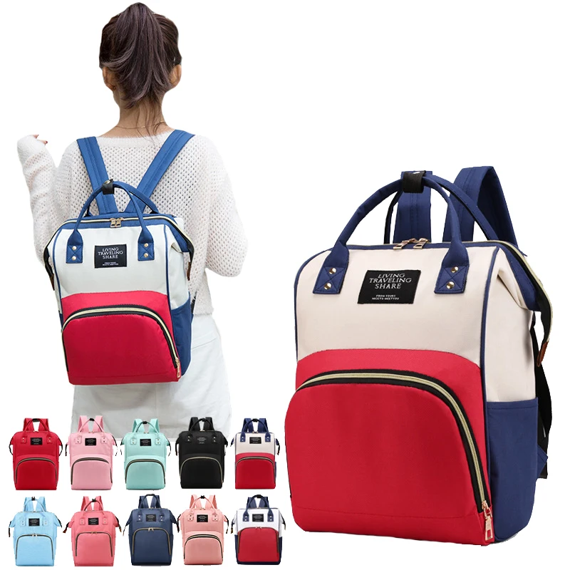 2022 multi-function mommy nappy backpack baby mummy diaper bag for mother wickeltasche