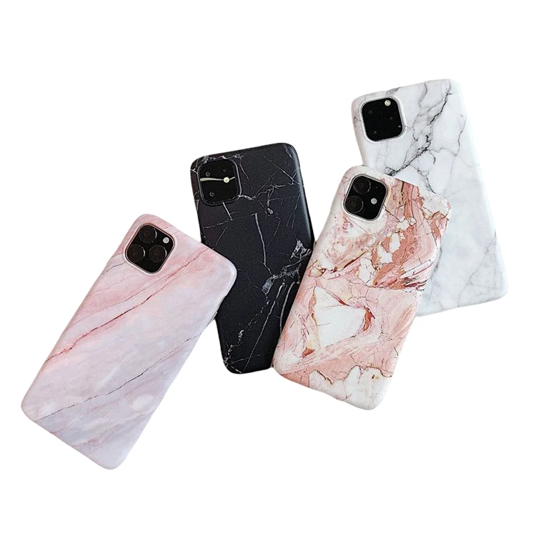

Luxury IMD Matte Marble Soft TPU Back Cover For iPhone 11 12 Pro Max Phone Case, Multiple style to choose