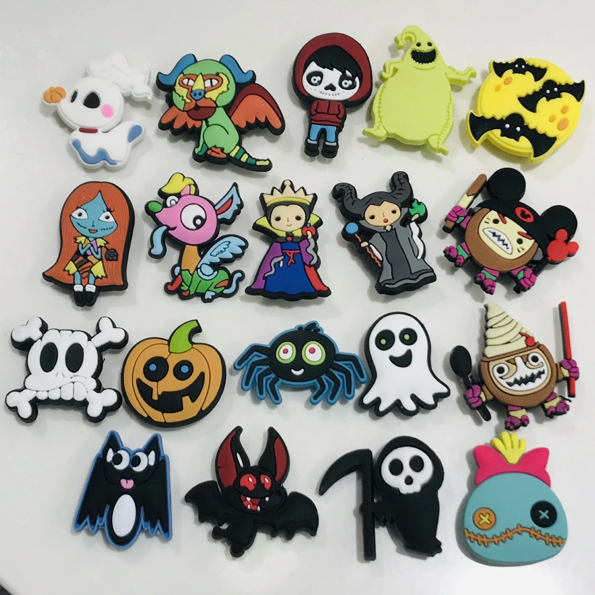 

Custom Soft Rubber Pvc Shoe Charms grupo firme halloween clog charm For Clogs Shoes Buckle Decorations, As picture shows