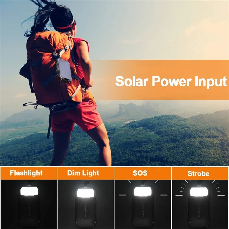 Best Wholesale Price Portable Solar Charging Power Bank Wireless Charger 26800 mAh