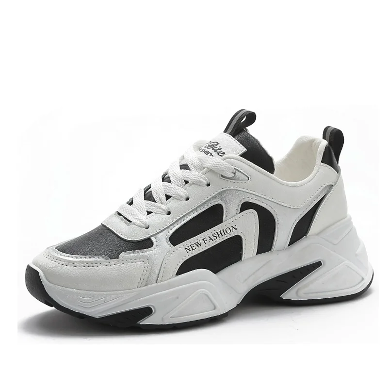 

2020 womens stock shoes ladies platform white sneakers custom sport shoes