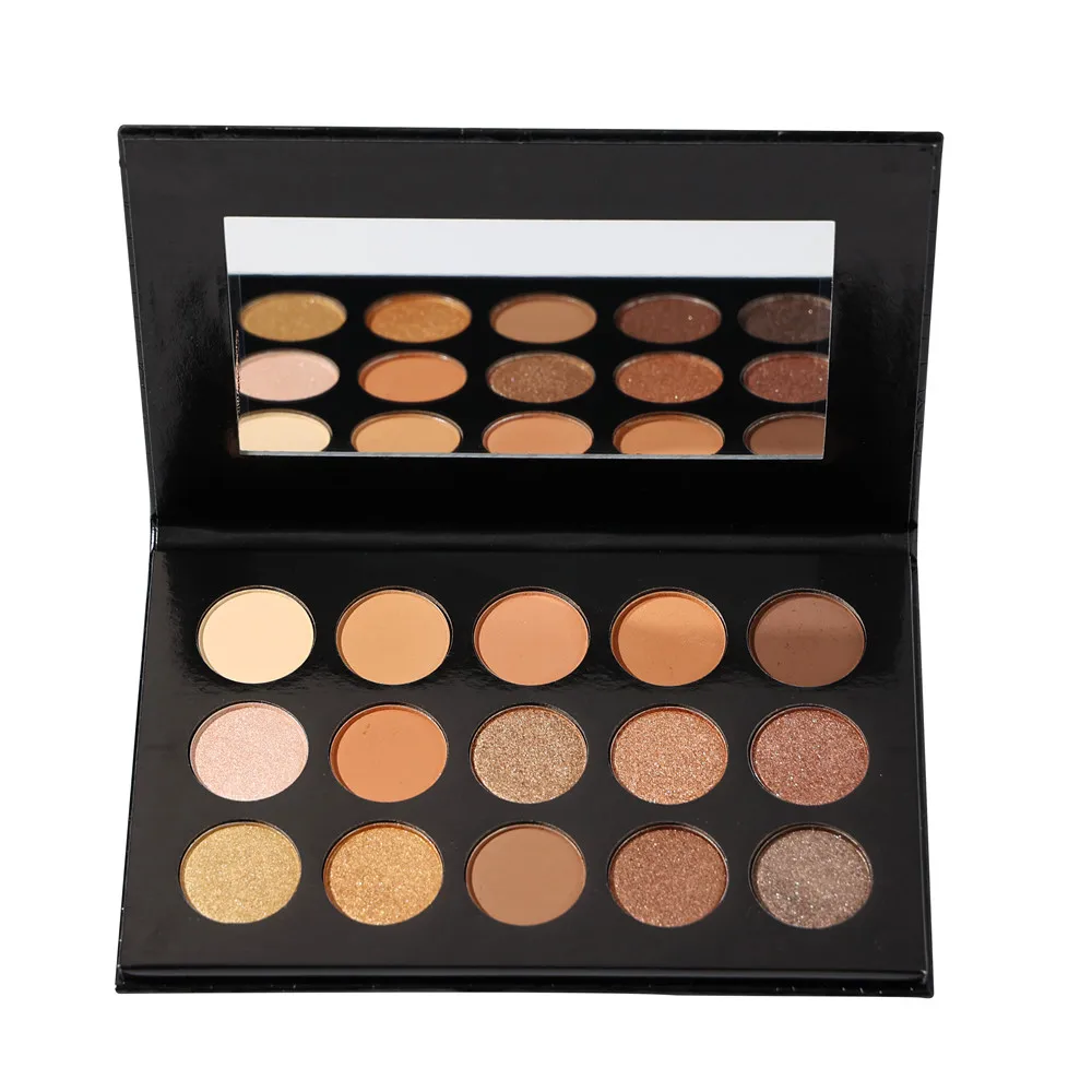 

Beauty Cosmetics Products Face Makeup Eye Shadow Private Label Cruelty Free Luminous Eyeshadow Palette 18 colors, 15 color