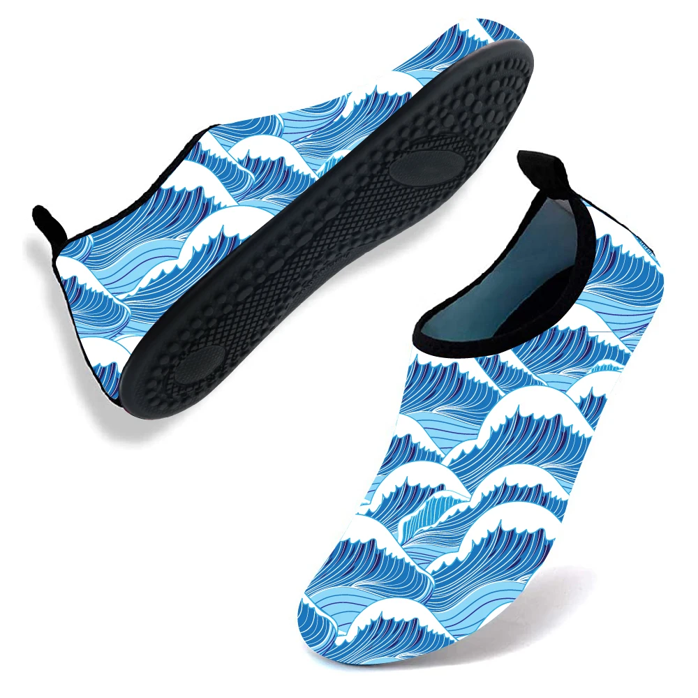 

Custom Anti Slip Sea River Ocean Water Sport Kayak Shoes Men Women Reef Beach Swim Barefoot Skin Quick-Dry Shoes Aqua Socks