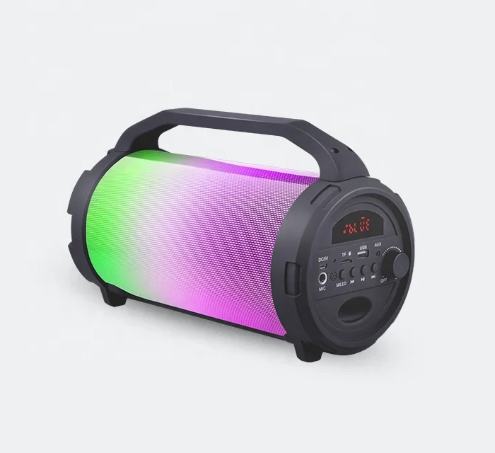 

Portable Wireless Speaker home Theatre Karaoke Bluetooth Speaker Player for Mobile Phone Computer, Purple.black. blue