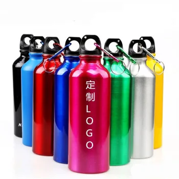 Seaygift Hot printing customize logo BPA Free eco friendly stainless steel 500ml kids sport gym aluminum beer water bottle