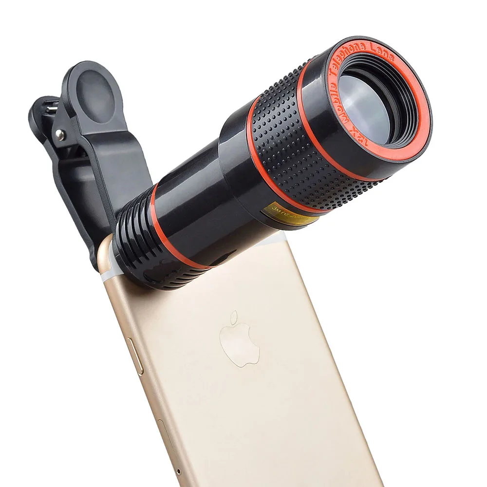 

8X Zoom Telescope Fisheye Wide Angel Macro Lens Kit For All smartphone For iPhone Samsung Redmi Huawei