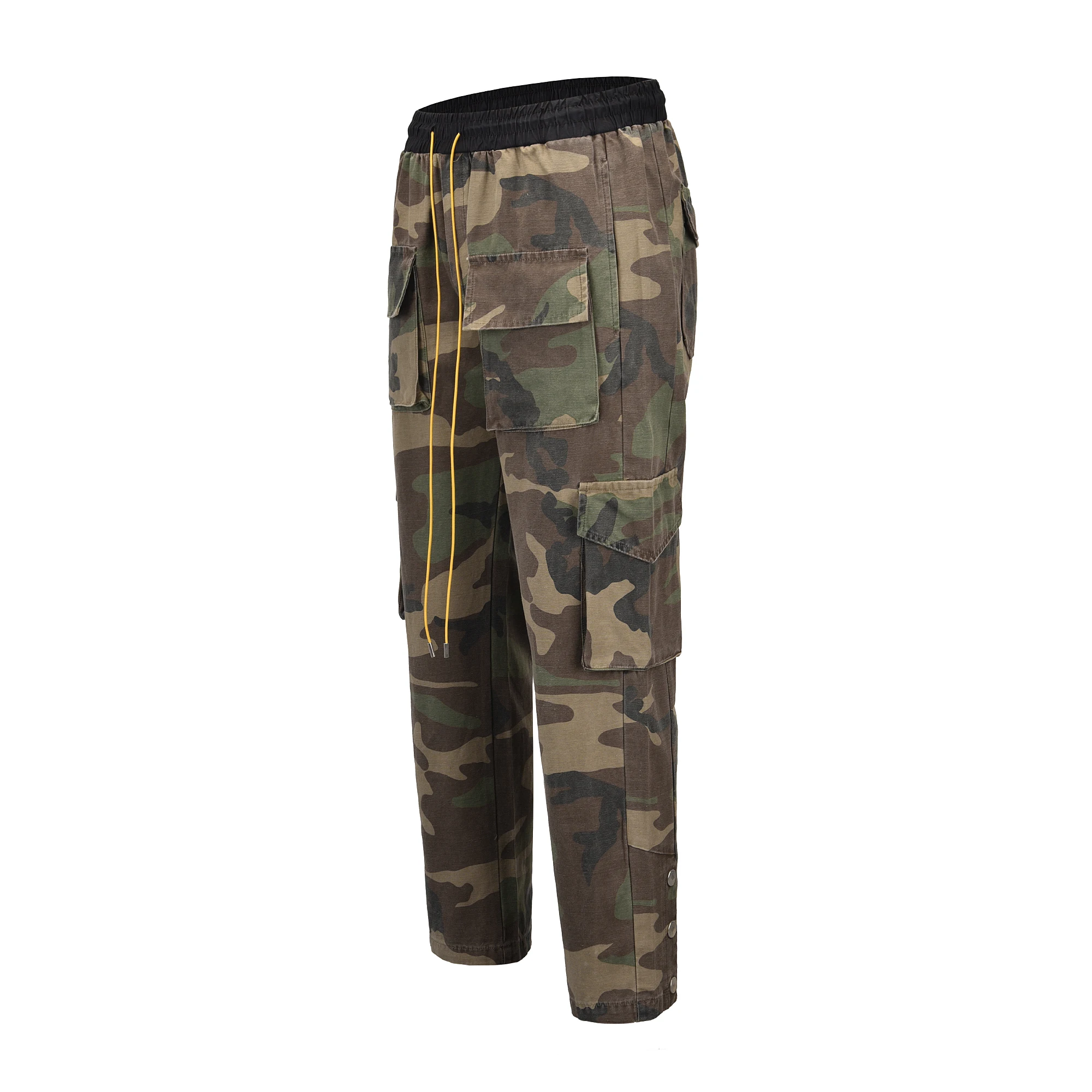 

MILTARY PANTS CAMO camouflage Men Multiple Pockets Pants Trousers high street wear cool man hip hop Loose cargo pants