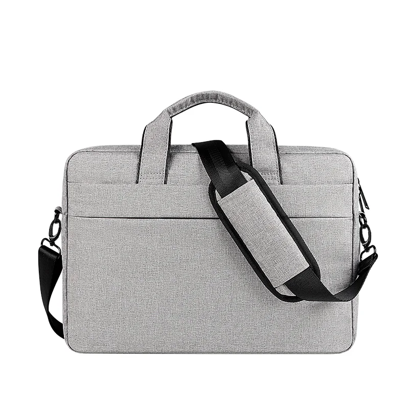 

360 protective waterproof 13.3 14 15.6 inch laptop tote bag computer business plain laptop shoulder messenger bag for men women