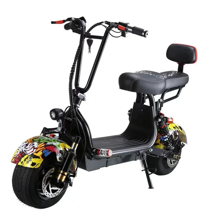 Wholesale 2 Wheel Newest Design For Adults Hot Sale Factory Cheap Price Powerful Electric Scooter