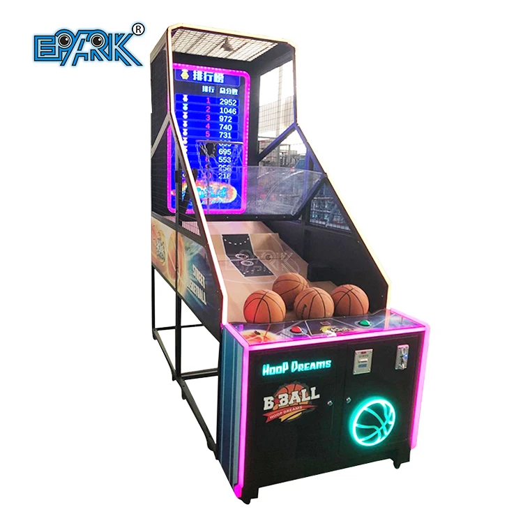 

Luxury Lights Basketball Arcade Games,Extreme Hoops Basketball Shooting Game Machine