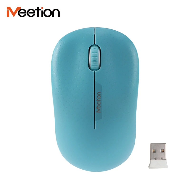 

MEETION R545 Cordless Optical USB 2.4ghz Small Mini Mobile Rf Wireless Mice, White, black, pink, blue, cyan