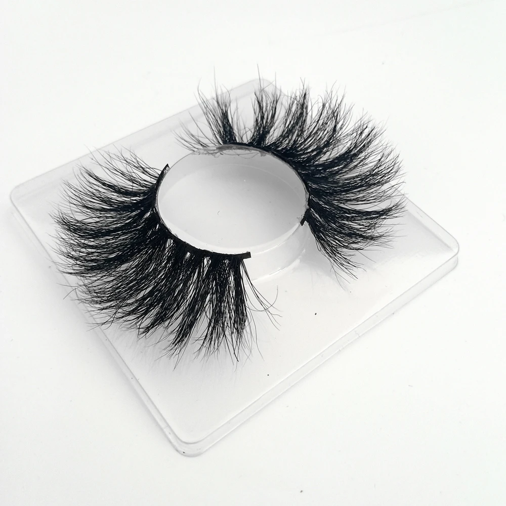 

LASHAP cruelty free fluffy 5d mink full strip eyelashes create your own lashes wholesale dramatic 25 mm thick fake eyelashes